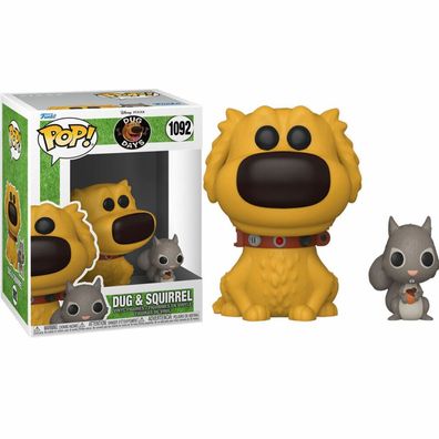 Funko POP&Buddy: Dug Days- Dug mit Eichhörnchen