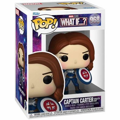 Funko POP Marvel: Was wäre wenn S3- Captain Carter (Stealth)