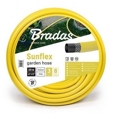 Gartenschlauch Sunflex 5/8" 50m 3-lagig WMS5/850 Bradas