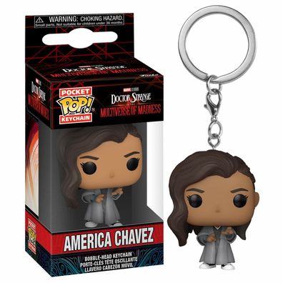 Funko POP Schlüsselanhänger: DSMM - America Chavez