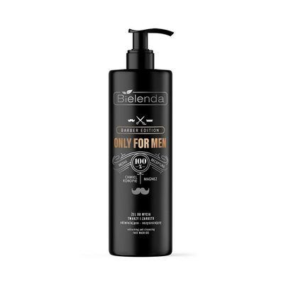 for Men Barber Erfrischendes und reinigendes Gesichts-und Bartgel 190g