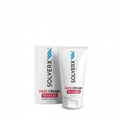 Solverx Rosacea-Gesichtscreme für Rosacea 50ml