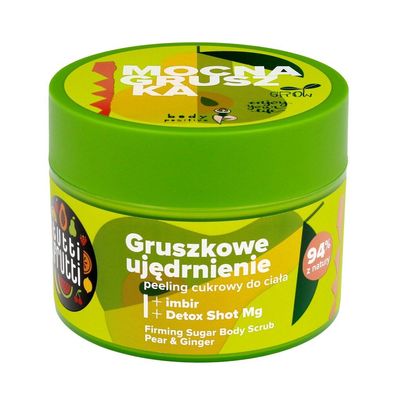 Farmona Tutti Frutti Pear Firming Sugar Body Scrub - Birne & Ingwer 300g