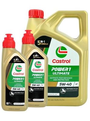 Castrol Power 1 Ultimate 4T 5W-40 4 + 2 Liter