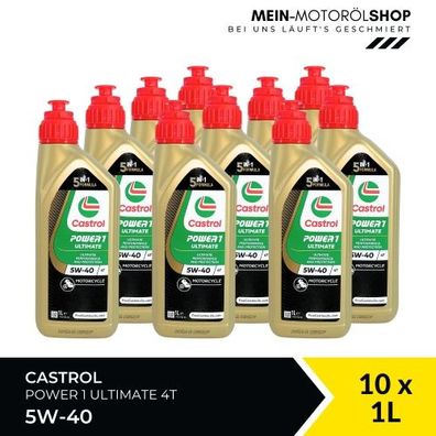 Castrol Power 1 Ultimate 4T 5W-40 10x1 Liter