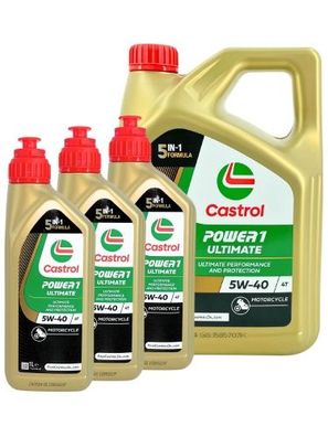 Castrol Power 1 Ultimate 4T 5W-40 4 + 3 Liter
