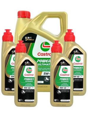 Castrol Power 1 Ultimate 4T 5W-40 4 + 4 Liter