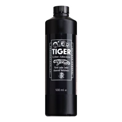 B & E TIGER Leder-Schwärze - 500 ml