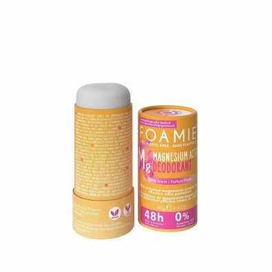 Foamie Happy Day Magnesium Active Deodorant (Floral Scent) 40g