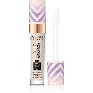 Eveline Liquid Camouflage Waterproof Concealer mit Hyaluronsäure