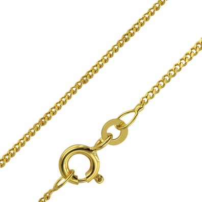 trendor Schmuck Goldkette für Kinder 333 Gold (8 K) Länge 38/36 cm Breite 1,4 mm 719