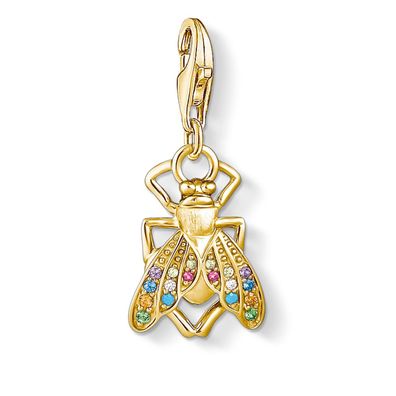 Thomas Sabo Schmuck Charm-Anhänger Fliege 1809-488-7