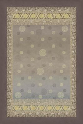 Bassetti PLAID Pallavicino GRIGIO 100% Baumwolle Lizens/Zertifikat: EKO-TEX 270X25