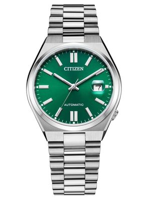 Citizen Herren-Armbanduhr Automatik Stahl/Grün NJ0150-81X