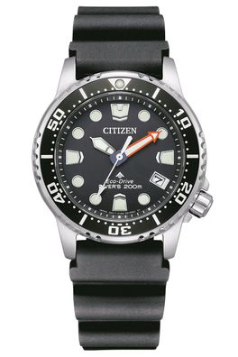 Citizen Promaster Eco-Drive Unisex-Taucheruhr Schwarz EO2020-08E