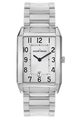 Jacques Lemans Herrenuhr Quarz Edelstahl 1-2160G