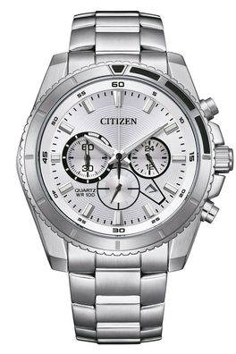 Citizen Herrenuhr Chronograph Stahl/Silberfarben AN8200-50A