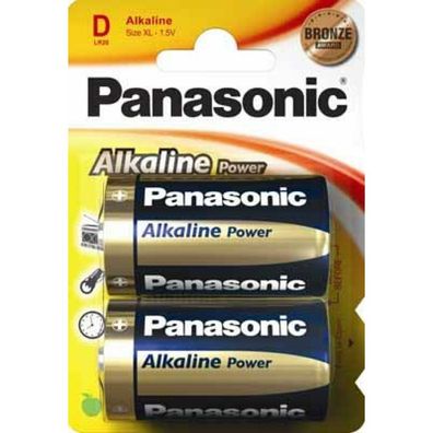 Panasonic ALCA Batterie LR20APB Blister 2St