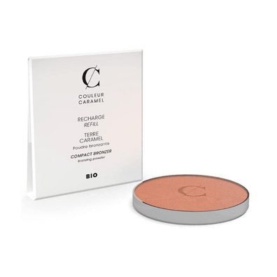 Couleur Caramel Terre Polvos Compactos N25 Hale Mat Recarga 1un