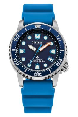 Citizen Promaster Eco-Drive Unisex-Taucheruhr Türkis EO2028-06L