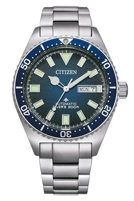 Citizen Promaster Marine Herren-Taucheruhr Automatik Stahl/Blau NY0129-58LE