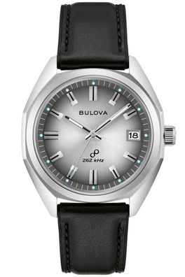 Bulova Herren-Armbanduhr Jet Star Schwarz/Grau 96B414