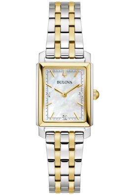 Bulova Damenuhr Sutton Zweifarbig 98P220