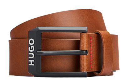 HUGO Herrengürtel Leder Braun Gelio 50503404-210