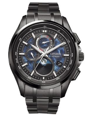 Citizen Eco-Drive Solar Herren-Funkuhr Titan Attesa LE BY1008-67L