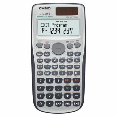 Taschenrechner Casio FX-3650PII-W-EH (20 x 10,7 x 4 cm)