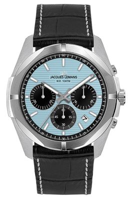 Jacques Lemans Herrenuhr Chronograph Melbourne 10 Bar Wasserdicht 1-2180E
