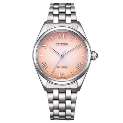 Citizen Eco-Drive Solar Damenuhr Pfirsichfarben EM1140-80X