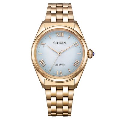 Citizen Eco-Drive Solar Damen-Armbanduhr Roségoldfarben EM1143-81X