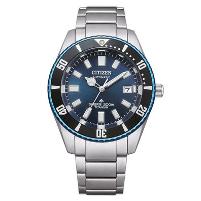 Citizen Promaster Herren-Taucheruhr Fujitsubo Titan/Blau LE NB6026-56L