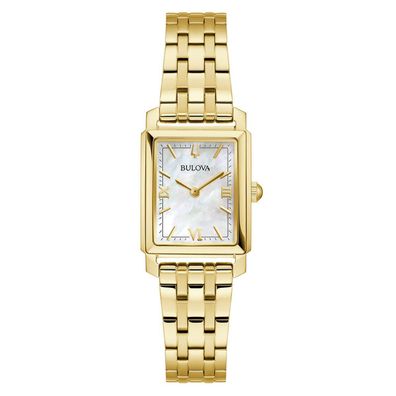 Bulova Damenuhr Quarz Sutton Goldfarben 97L177