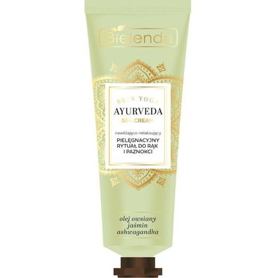 Bielenda Ayurveda Skin Yoga SPA Cream Feuchtigkeitsspendende Handcreme