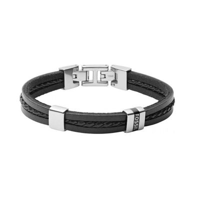 Handsome men´s leather bracelet Vintage Casual JF03686040