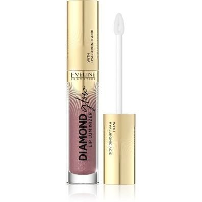 Eveline Diamond Glow Lip Luminizer Lipgloss mit Hyaluronsäure