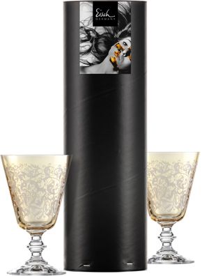 Eisch Vorteilset 2 Stück 2 Rotweingläser 586/1 in Geschenkröhre Toulouse 15865011