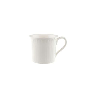 Villeroy & Boch Vorteilset 4 Stück Cellini Kaffee-/Teeobertasse weiß 1046001300