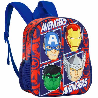 Marvel Avengers The Four 3D Rucksack 31cm