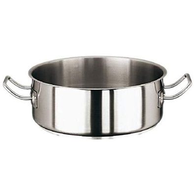 Sambonet Serie 2000 Edelstahl satiniert Bratentopf 40 cm P0030-P00006-12009-40