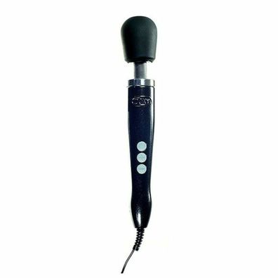 Die Cast Wand Stabmassagegerät Vibrator Schwarz Doxy E26226