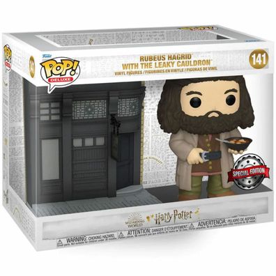 POP Figur Harry Potter Diagon Alley Rubeus Hagrid Der undichte Kessel Exklusiv