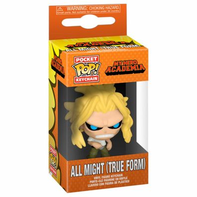 Pocket POP Schlüsselanhänger My Hero Academia All Might Weakened State