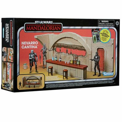 Star Wars Mandalorian Nevarro Cantina + Imperial Death Trooper Figurenset