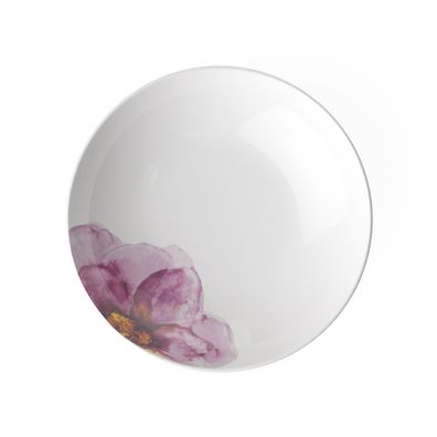 Villeroy & Boch Rose Garden Suppen-/ Pastateller Premium Porcelain rosa 1042873381