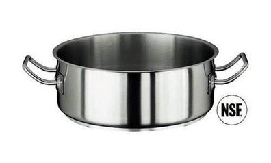 Sambonet Serie 2000 Edelstahl satiniert Bratentopf 32 cm P0030-P00006-12009-32