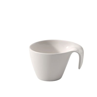 Villeroy & Boch Flow Frühstücksobertasse Premium Porcelain weiß 1034201240