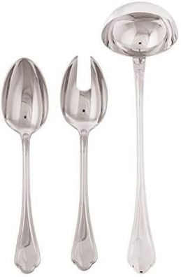 Sambonet Filet Toiras Luxury Alpaka versilbert Servierbesteck 3tlg. 52356L80